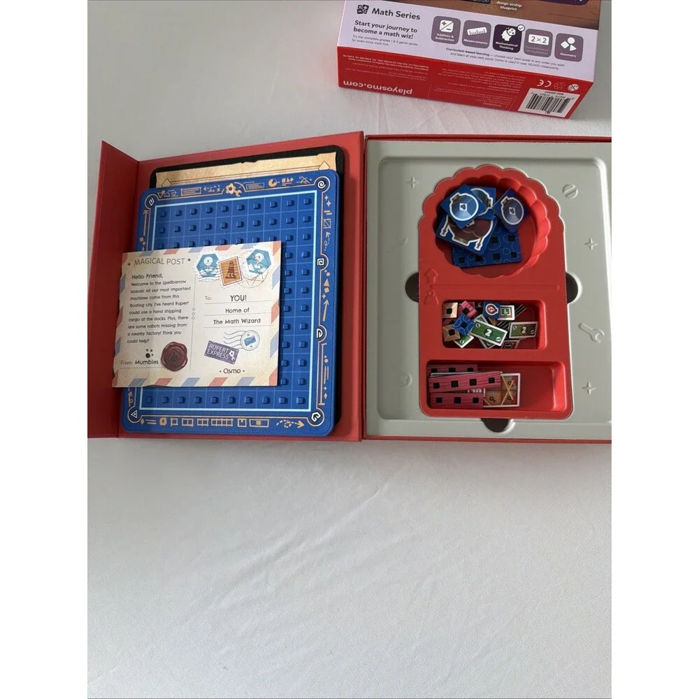 Osmo Math Wizard and the Amazing Airships iPad Fire Tablet Ages 6-8 Grade 1 & 2